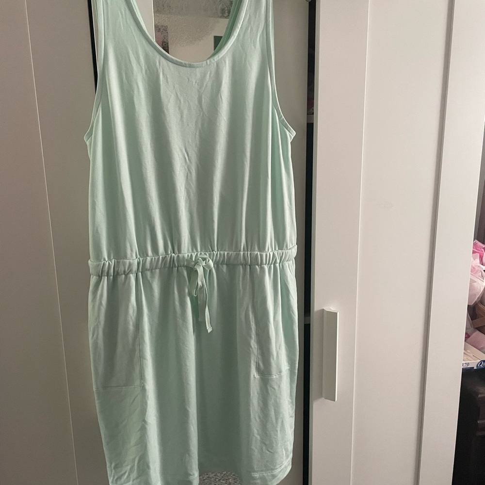 NWT Loft Lou & Grey Signature Soft Crossover Back Pocket Dress Size XL - Picture 2 of 3
